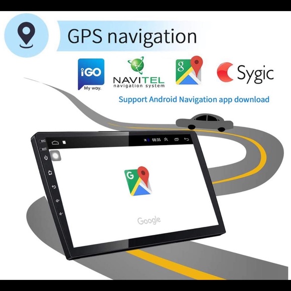 New 10 inch Touchscreen Car Stereo Bluetooth Backup Camera Gps Wifi - Picture 6 of 11